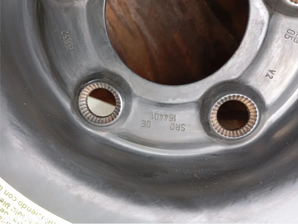 Koło Zapasowe Dojazdowe 125/90 R16 ET:32 5x112 66,6MM Mercedes A B C-Klasa 1694000802 - Gwarancja Wysyłka - 4