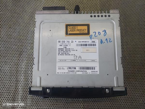 Auto Radio Peugeot 208 I (Ca_, Cc_) - 2