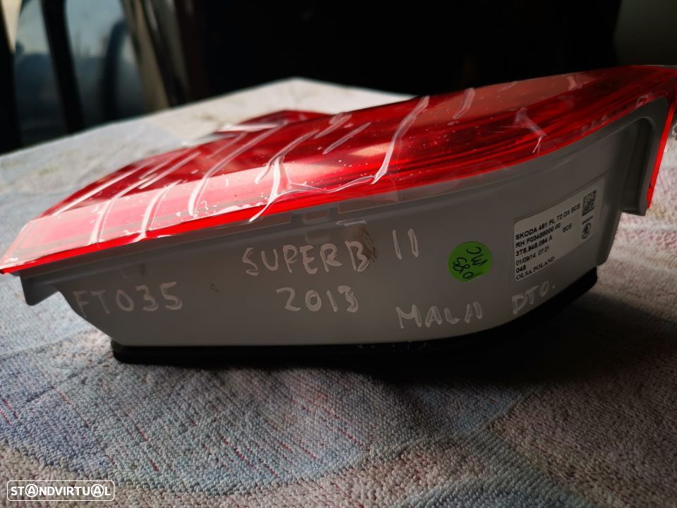 SKODA SUPERB II FAROLIM MALA DIREITO - FT035 - 3