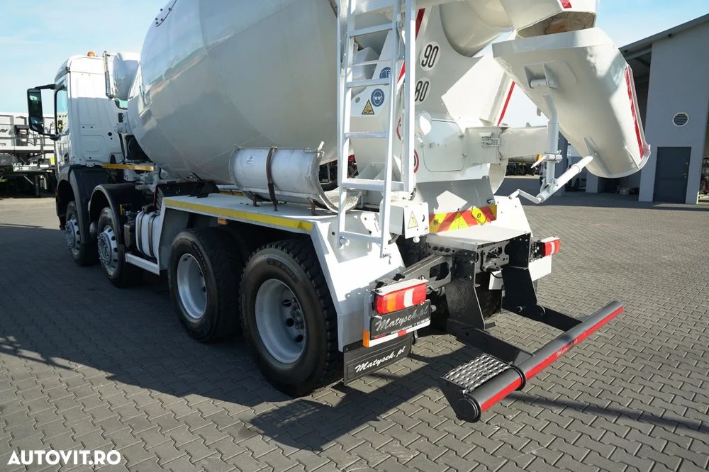 Mercedes-Benz AROCS 3240 / 9M3 BETONIERĂ / 8x4 / BETONIERĂ / AUTOMATĂ / CAMERĂ / - 15