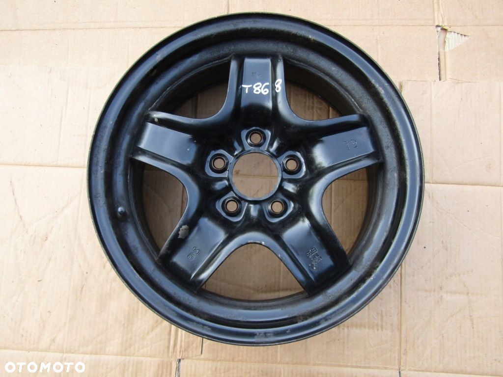 1x Felga 16 Strukturalna Opel Astra H Vectra B Zafira C Meriva A 5x110 ET39 - 2