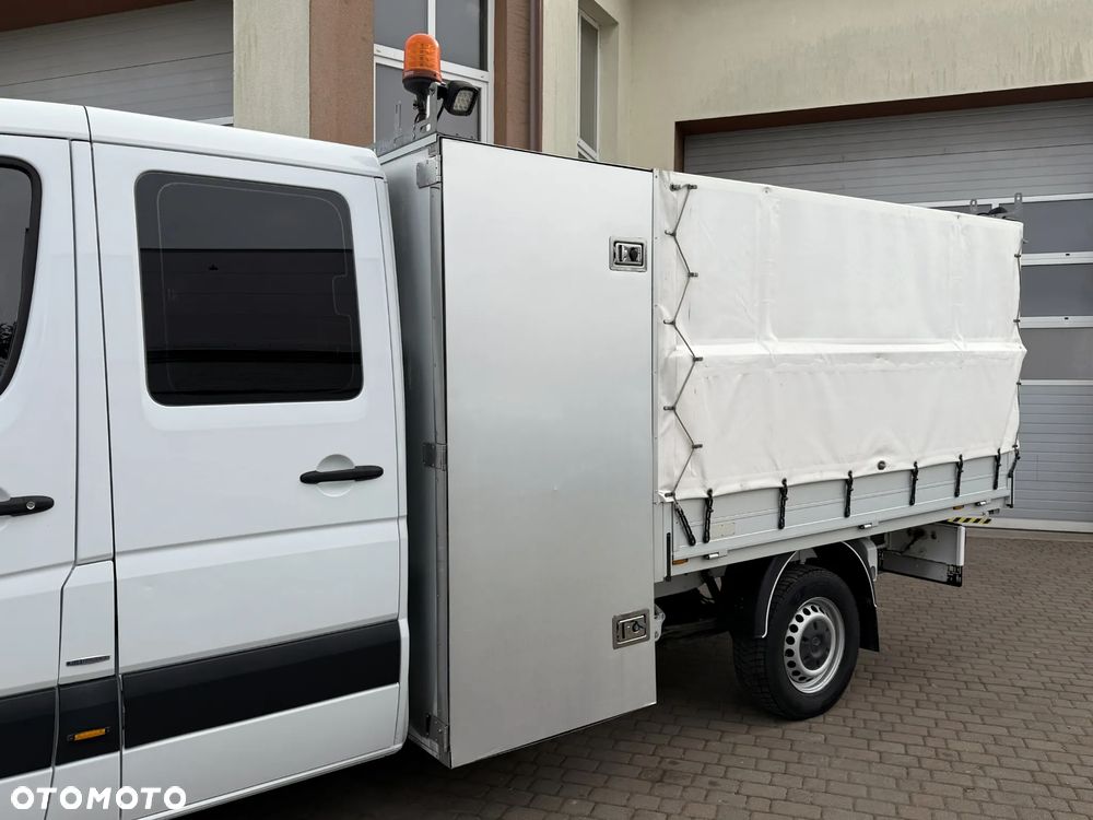 Mercedes-Benz Sprinter Doka Brygadówka Plandeka - 2