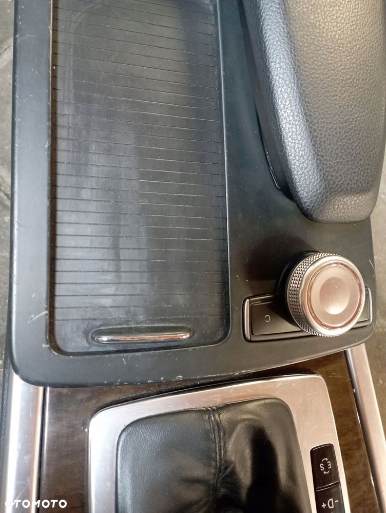 MERCEDES W212 TUNEL ŚRODKOWY PODŁOKIETNIK SKÓRA DREWNO EUROPA - 6