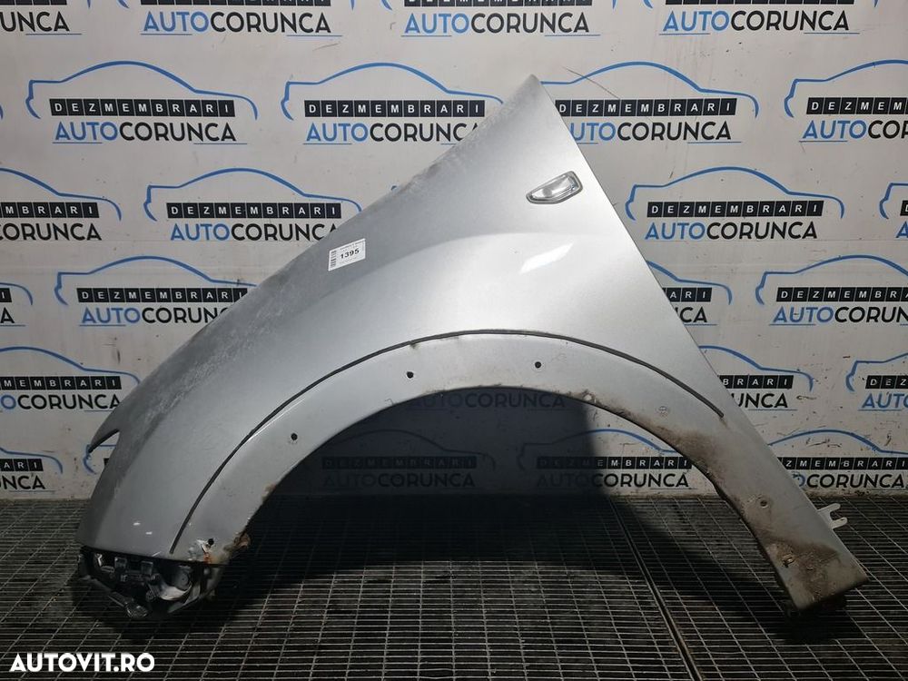 Aripa Stanga Fata Dacia Sandero 2 Stepway 2012 - 2016 4 Usi PLATINUM SILVER Ted69 (1395) - 1