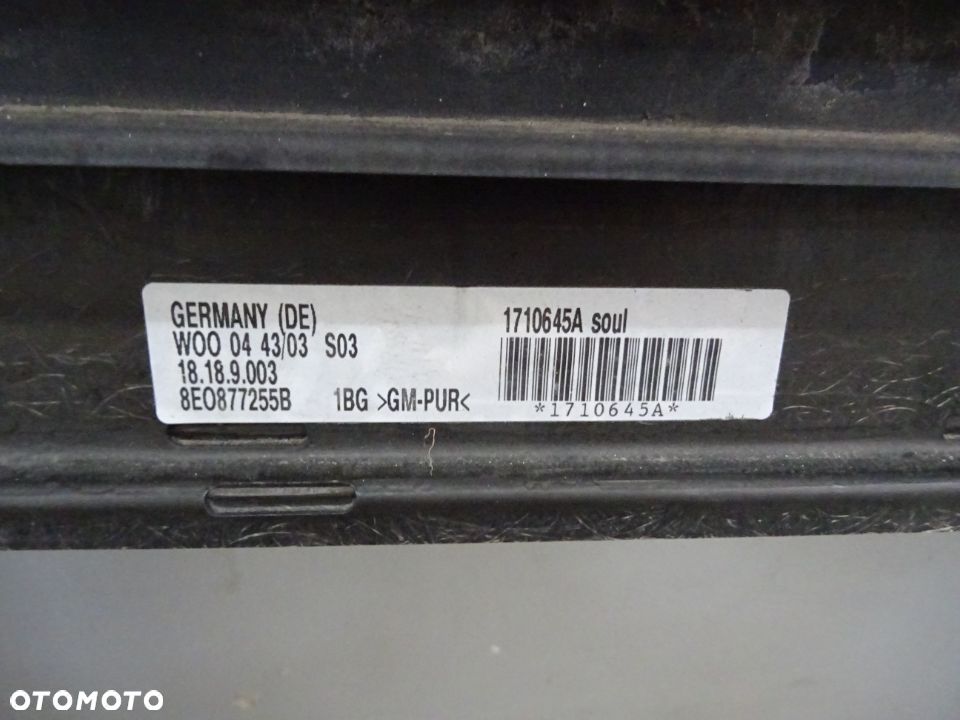 SZYBERDACH AUDI A4 B6 KOMBI 8E0877255B NR16 - 6