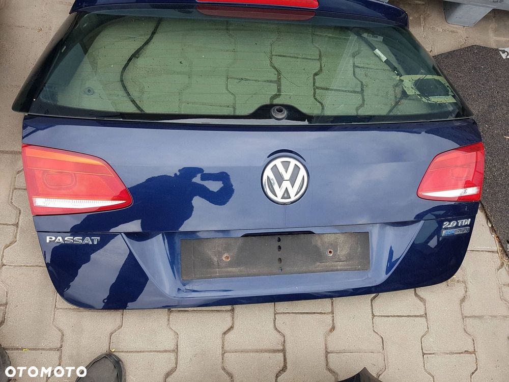 VW PASSAT B7 10-14r KOMBI KLAPA BAGAŻNIKA TYŁ TYLNA LH5X - 2