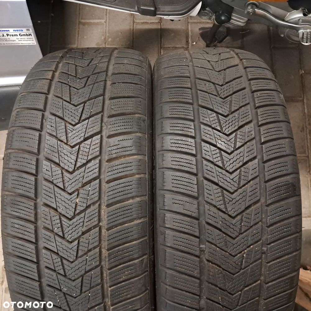 Opony zimowe 215/45/18 215/45R18 zima 2szt para ładne 2022rok