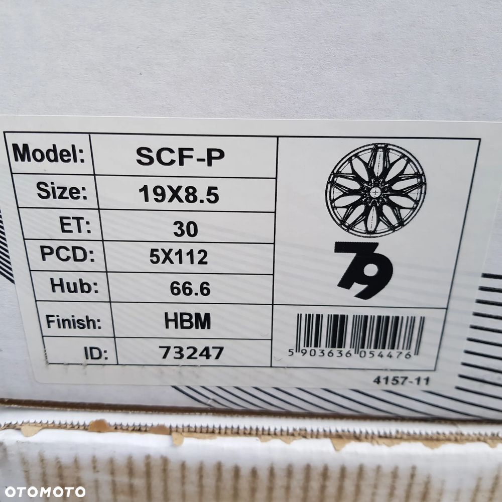 4x 8,5x19 ET30 5x112 Nowy komplet felg aluminiowych Audi, Seat, Skoda, VW,Mercedes, BMW - 3