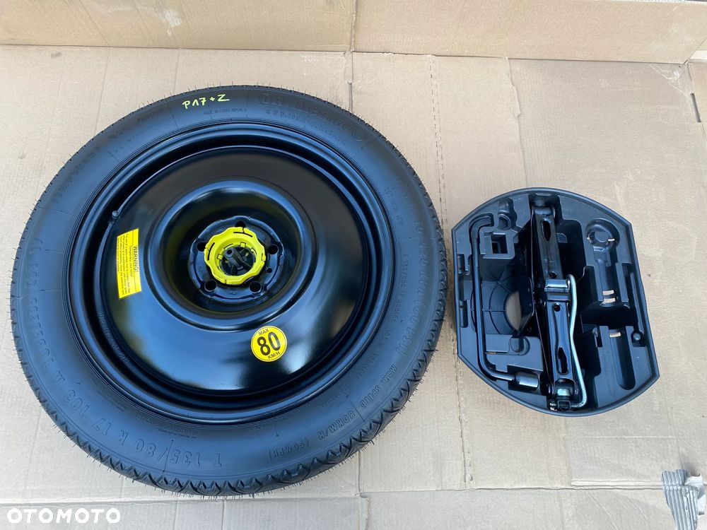 Koło Dojazdowe Dojazdówka  5x108 R17 PEUGEOT 3008 II 5008 II 508 + Zestaw - 4