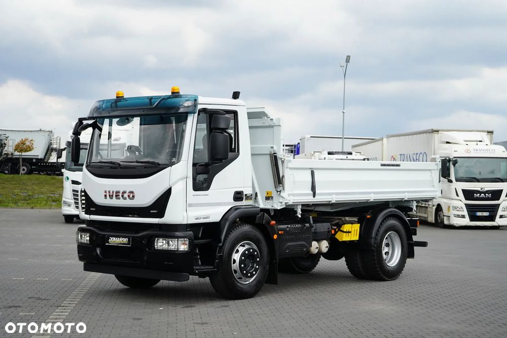 Iveco EUROCARGO / 180-320 / E 6 / WYWROTKA / ŁAD. 10 490 KG - 10