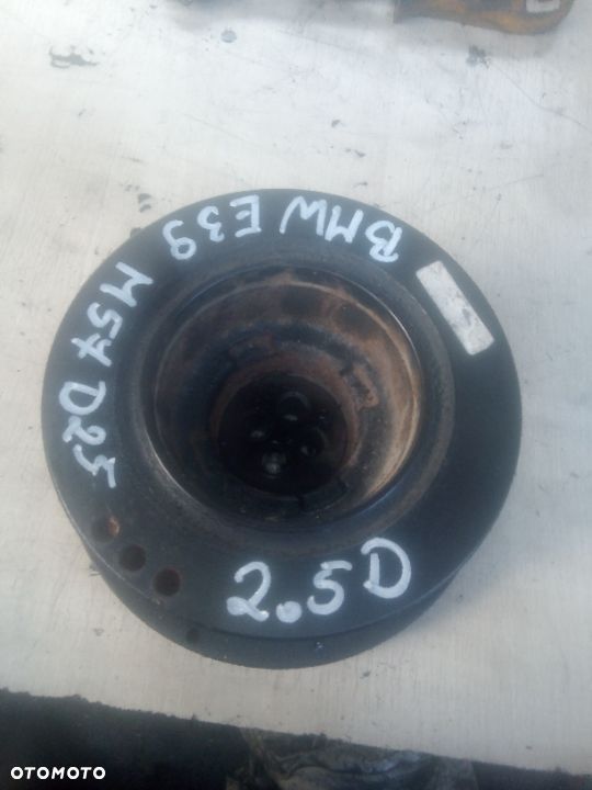 BMW e39 M57 D25 omega 2,5D koło pasowe wału - 1