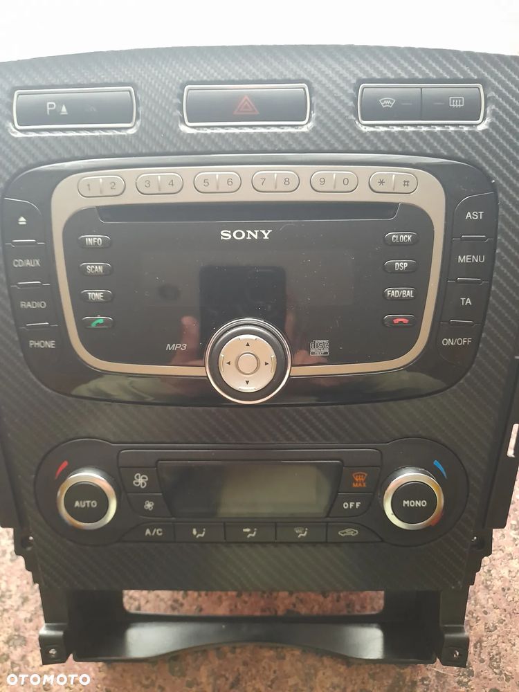 mondeo mk4 radio ramka panel klimy kosz kod - 3