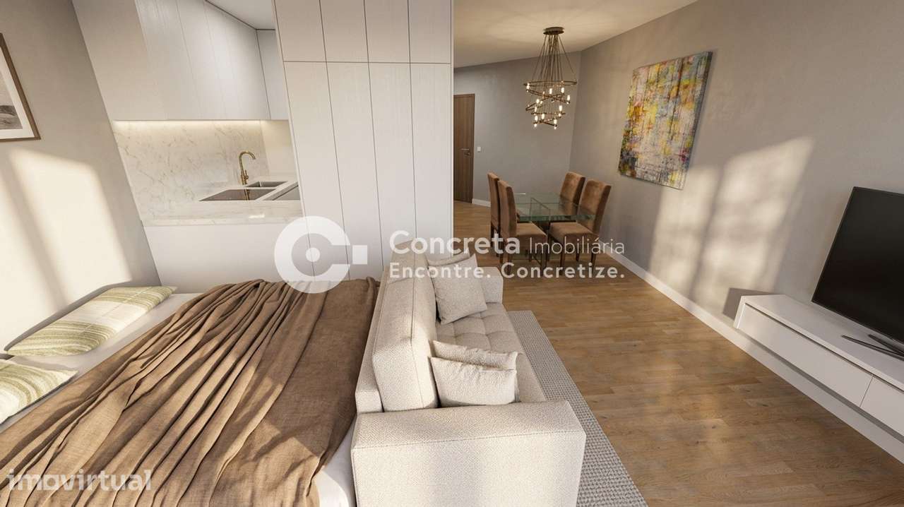 Apartamento T0 no centro de Barcelos - Grande imagem: 3/7