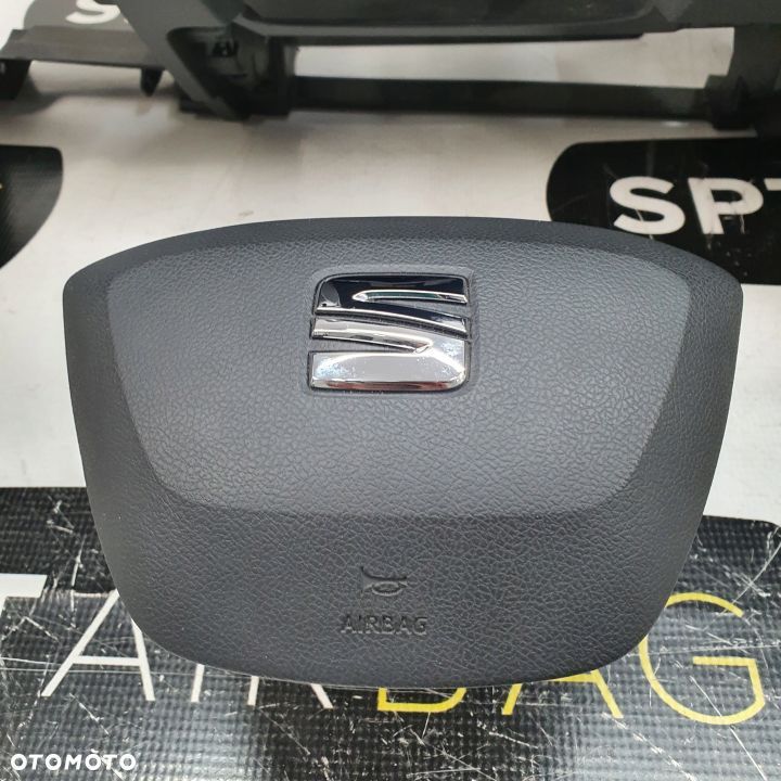 SEAT ALHAMBRA LIFT DESKA ROZDZIELCZA KONSOLA KOKPIT PULPIT PODUSZKI AIRBAG AIR BAG PASY KIT SET - 6