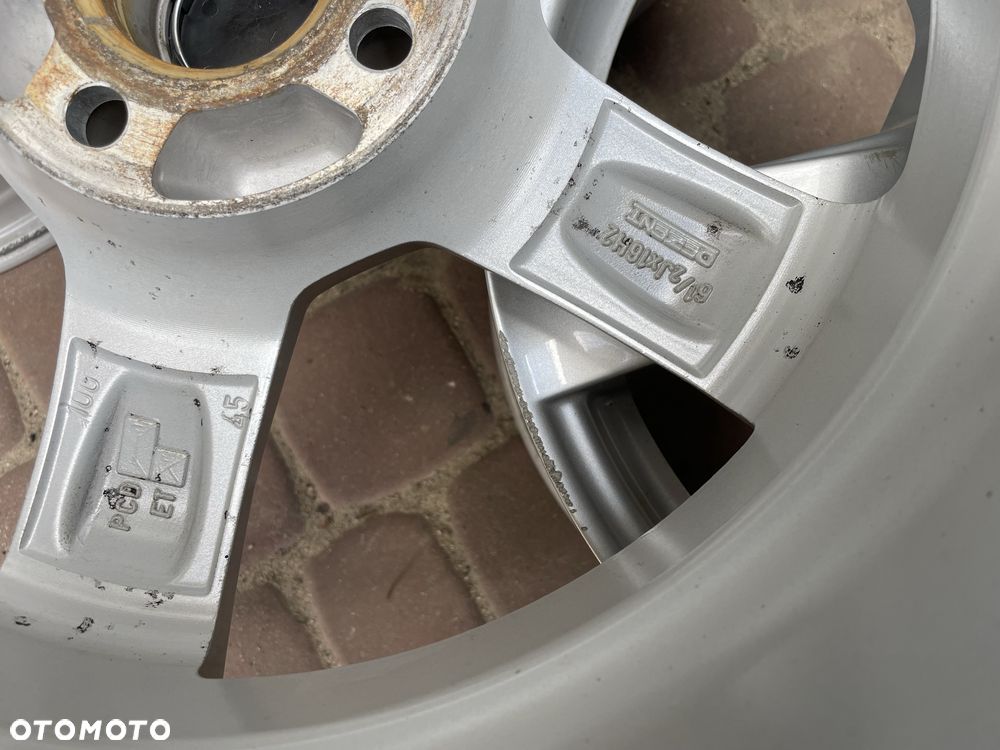 FELGI ALUMINIOWE Renault Dacia 6,5" x 16" x 4x100 x 60,1 x ET45 - 6