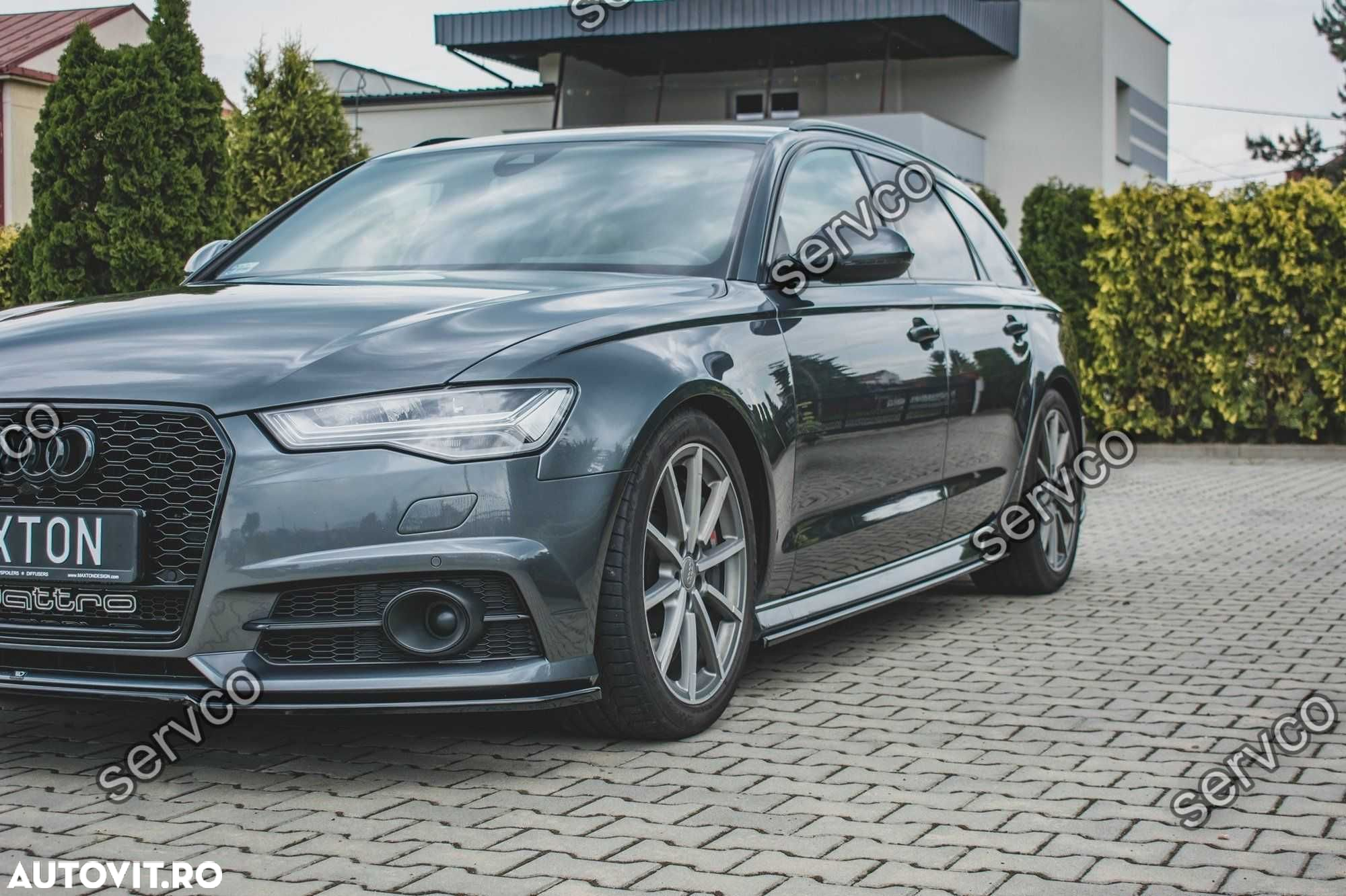 Praguri Audi A6 S6 C7 S-Line Facelift 2014-2017 v5 - Maxton Design - 2