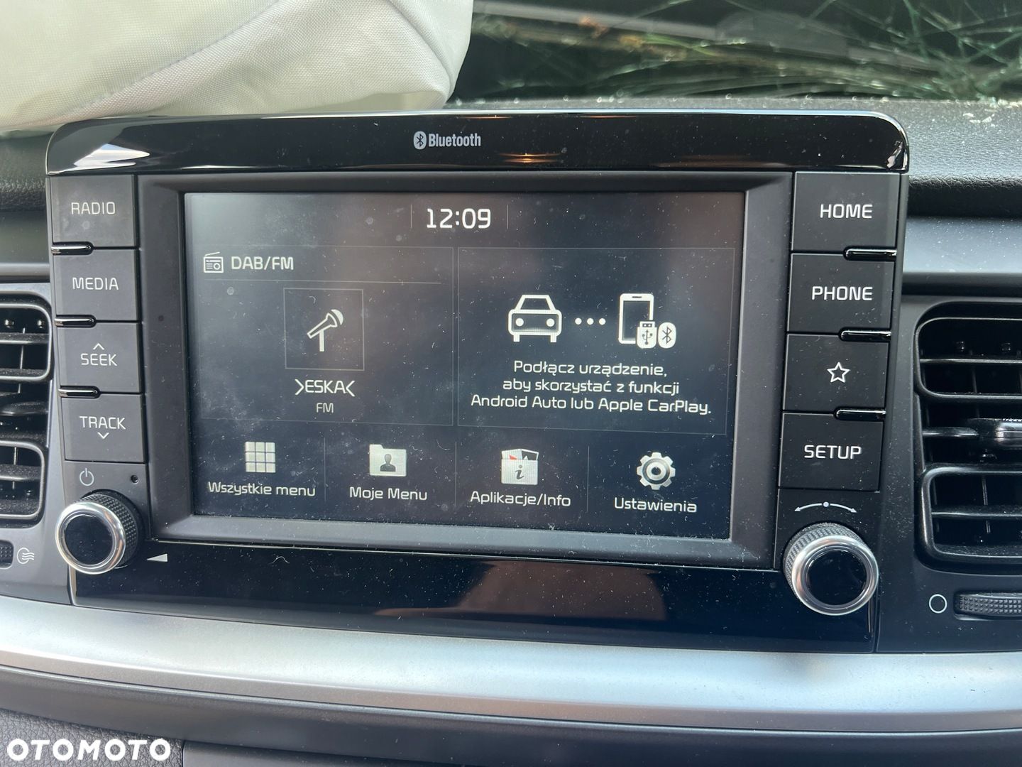 KIA STONIC 17- RADIO FABRYCZNE ORYGINAŁ 96160-H8850 - 1