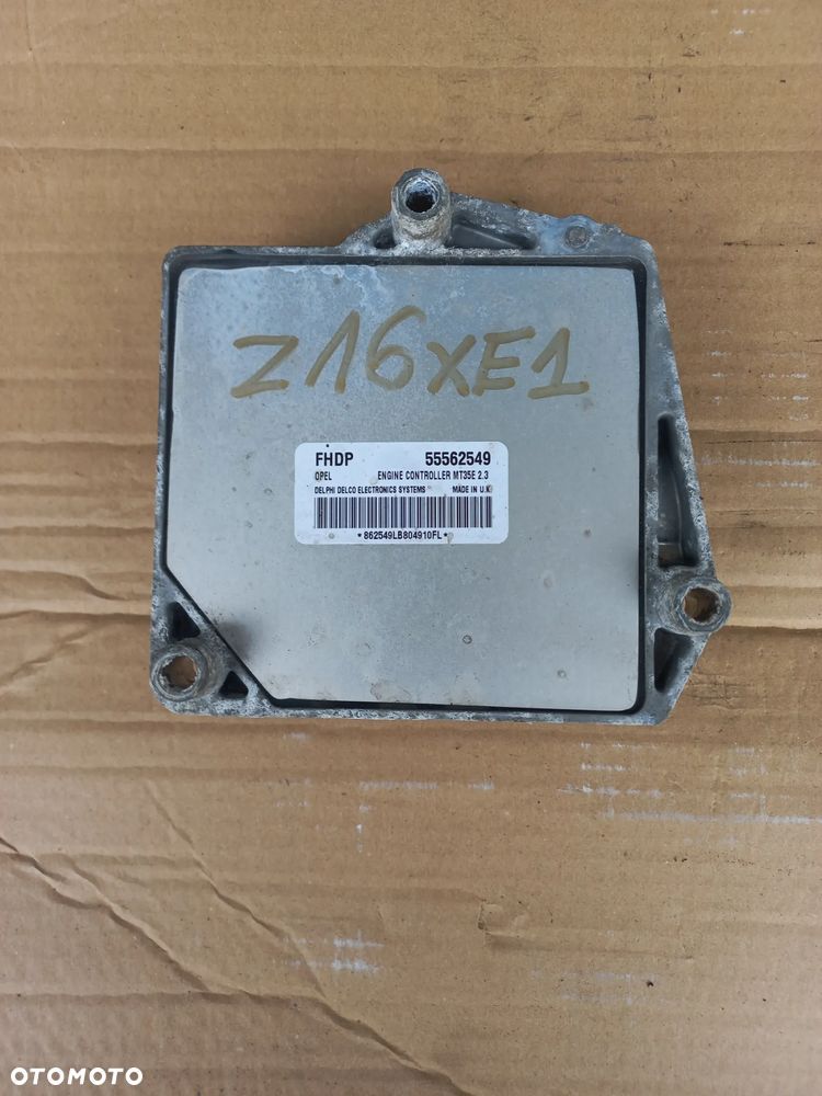 komputer sterownik opel astra zafira 1.6 z16xe1 num. 55562549