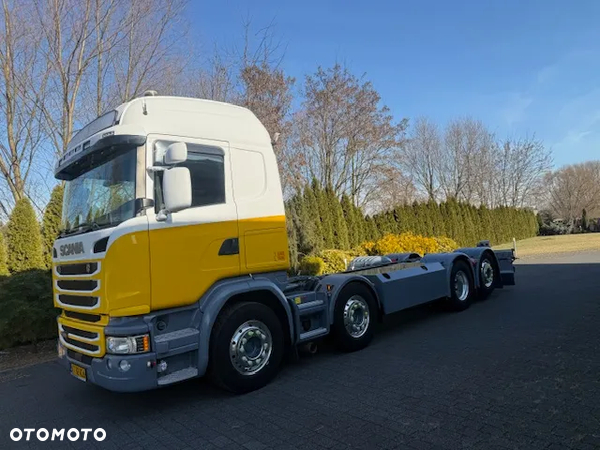 Scania G 490 8x2 Rama do zabudowy Euro 6 ADR