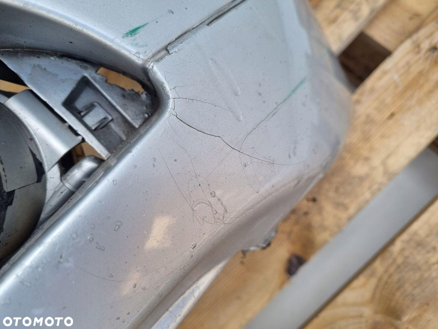 BMW E60 03-07r KOMPLETNY PRZEDNI ZDERZAK przód SREBRNY SPRYSKI PDC 354 - 7