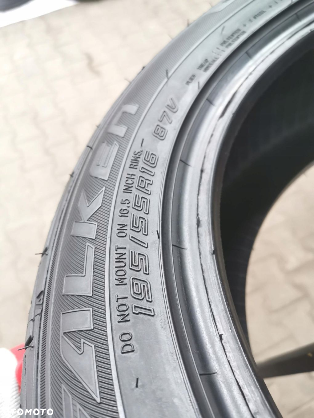 195/55R16 falken 2020 opony letnie 6,8mm 6369 - 4