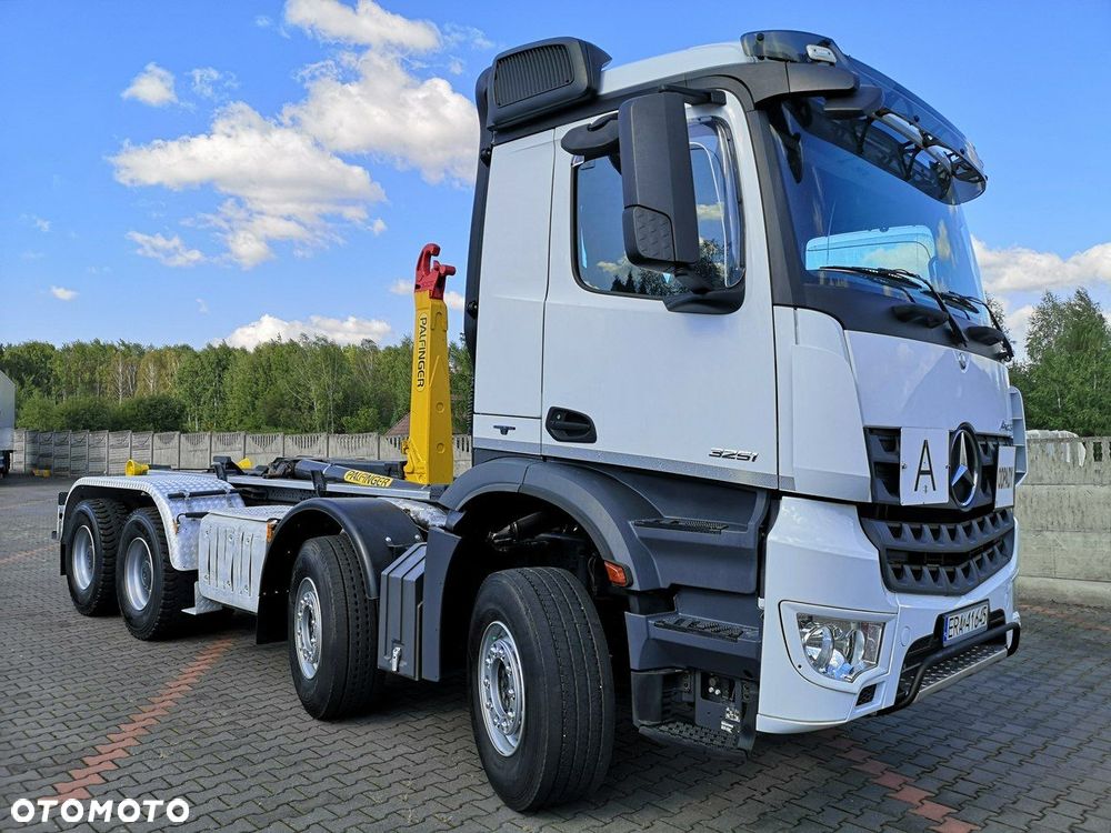 Mercedes-Benz Arocs 3251 Hakowiec 8x4 Palfinger Manual Euro 6 Niski Przebieg! - 3