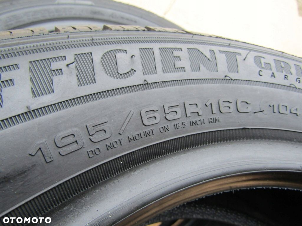 2x Opony 195/65 16 C 16C Goodyear Cargo / Letnie 7,5 mm - 10