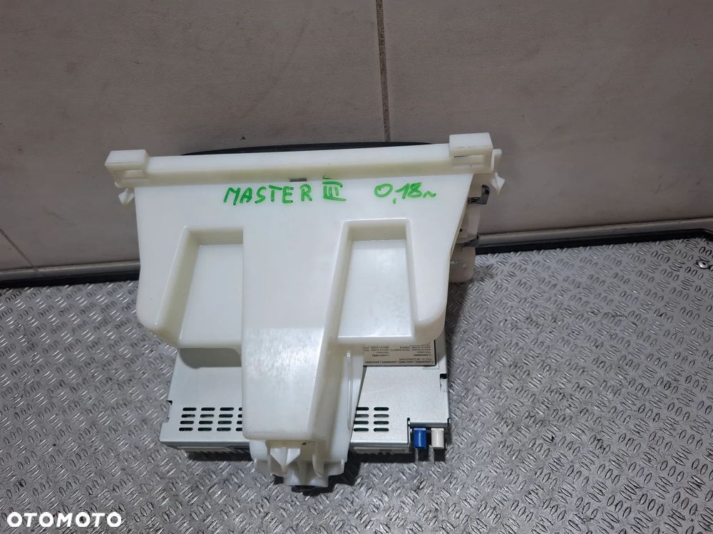 Radio nawigacja ramka nawigacji komplet Renault Master  III 2018 rok nr 682607530R 281152646R - 5