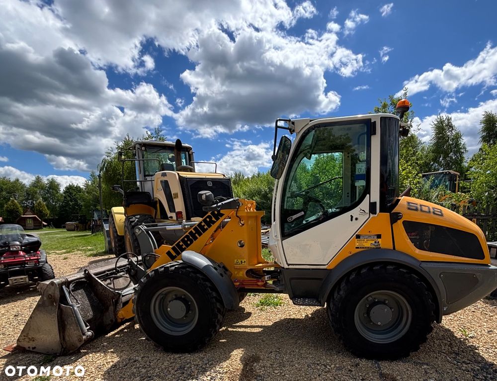 Liebherr L508 2018r rekin, widły, 4x4 łyzka dzielona - 3