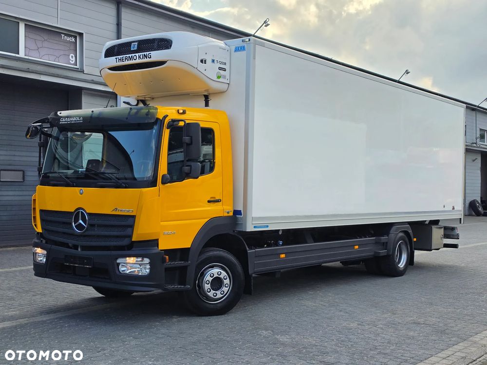 Mercedes-Benz Atego 1524 Chłodnia + Winda /Euro 6 / 2017 / 170 tys. km / 20 EP / Pneumatyka / Tempomat - 1