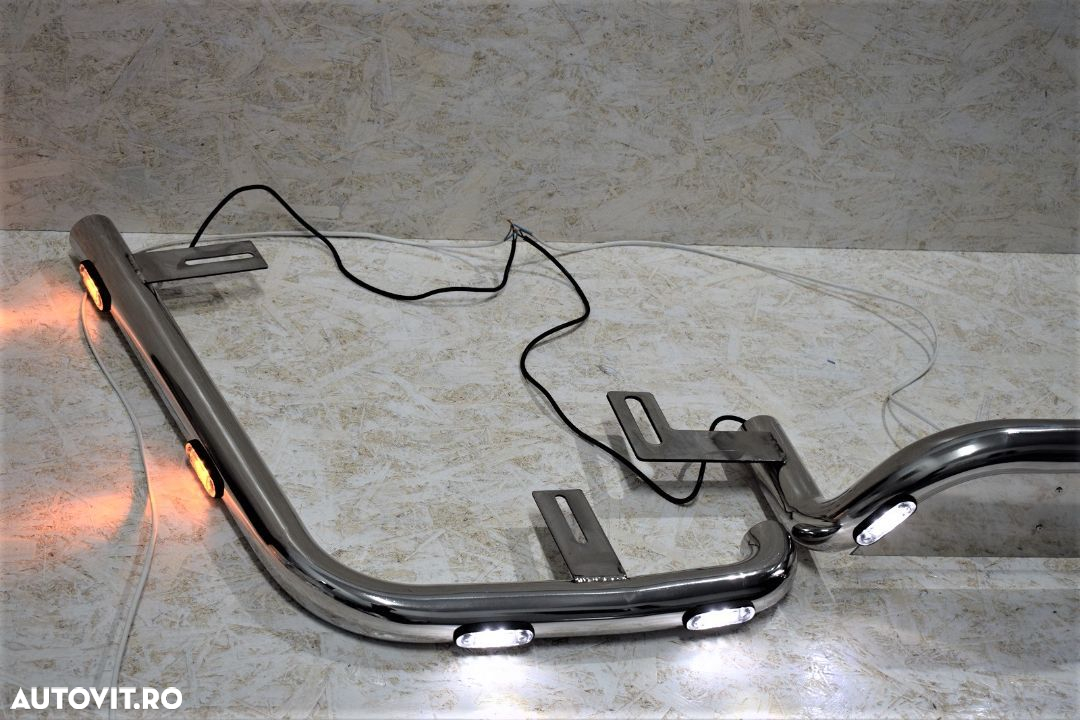 Bara leduri sub masca fata din 3 elemente pentru Scania R, 12 x LED-uri incluse, TopLine, Highline, StreamLine - 10
