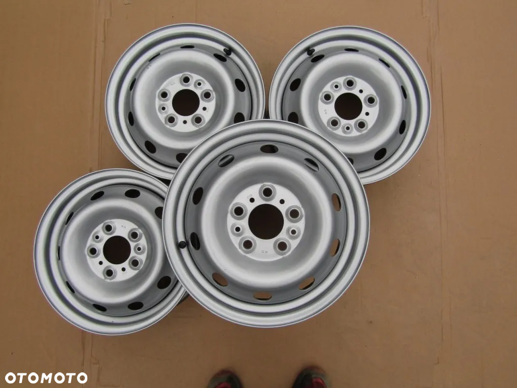 4x NOWE Felgi 15 Fiat Ducato Peugeot Boxer Citroen Jumper 6j 5x130 ET68 / NOWE - 10