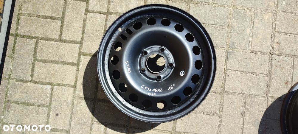 FELGI STALOWE 5x115 6,5Jx16 CALI ET41 OPEL ASTRA J ZAFIRA C CHEVROLET CRUZE KOMPLET 4 SZTUKI - 2