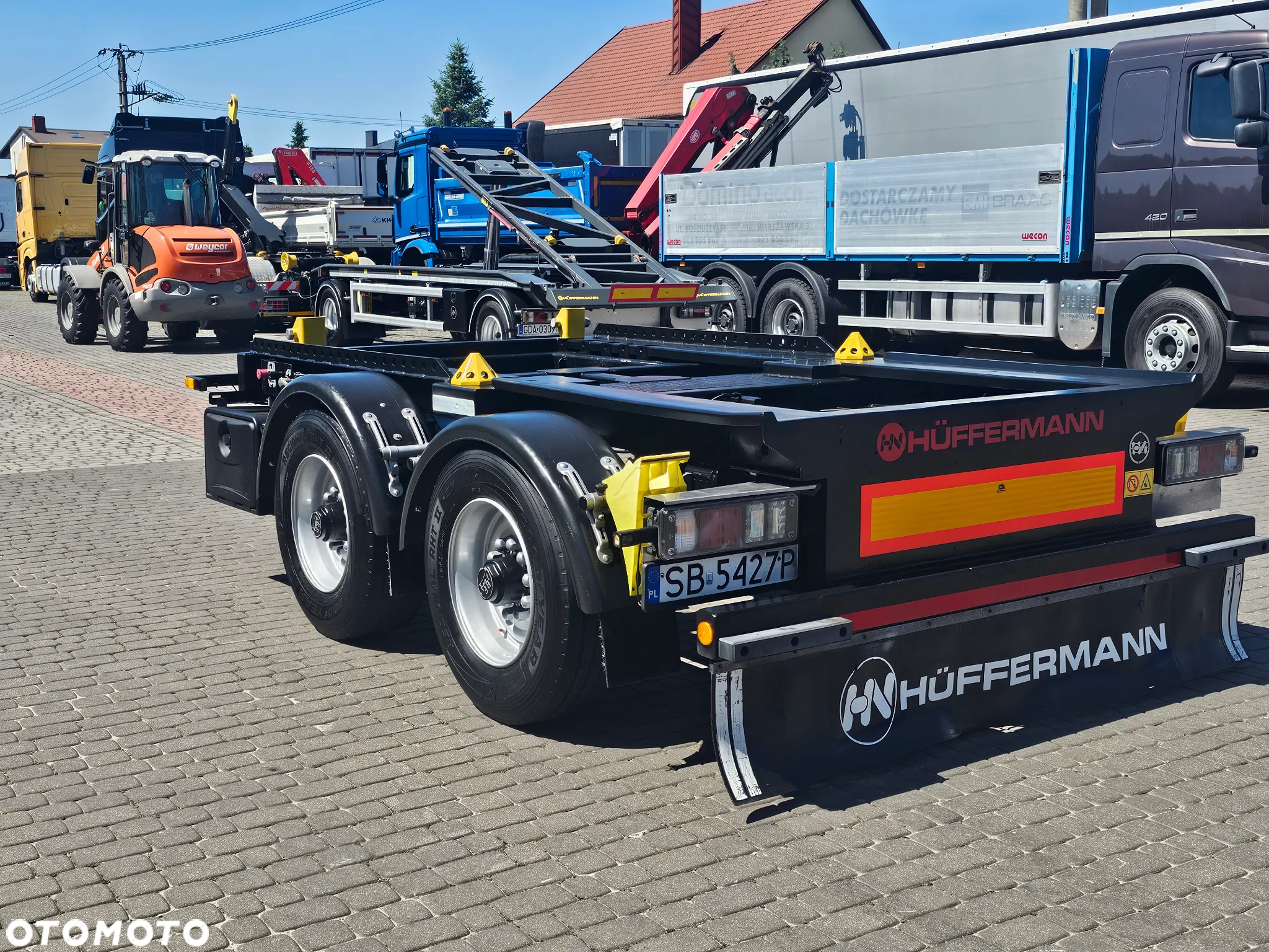 Huffermann TANDEM DO BRAMOWCA I HAKOWCA Ład.12 ton - 3