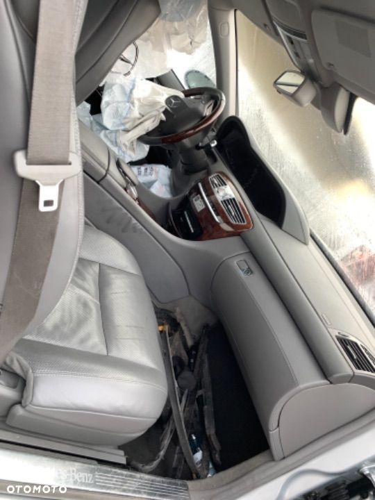 Mercedes CL 216 przekładka anglik a  konsola deska kokpit ściana magiel części - 2