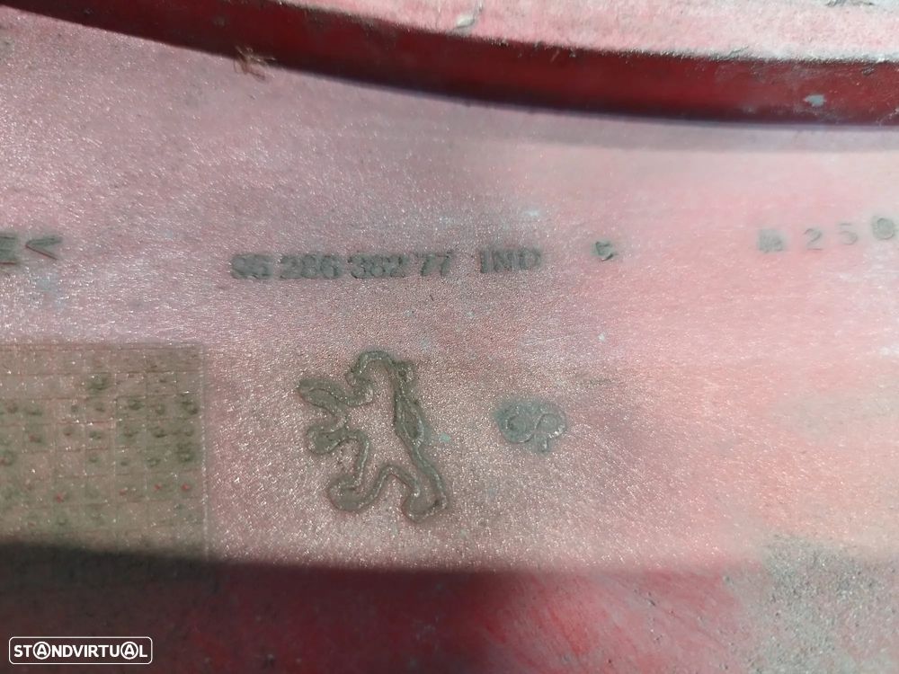 PARACHOQUES TRASEIRO TRÁS PEUGEOT 206 I 1 MK1 FASE I 9628638277 PARA-CHOQUES PARA CHOQUES - 7