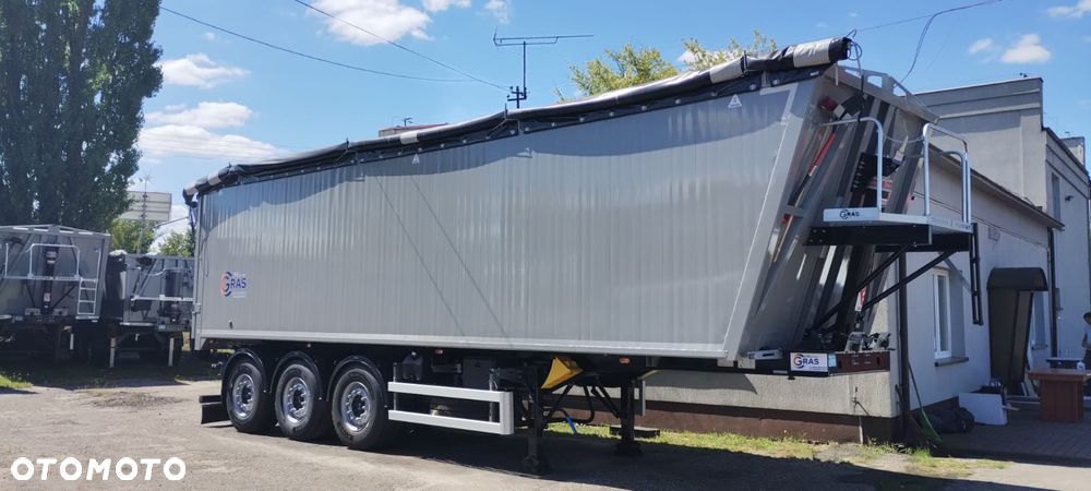 Gras Naczepa wywrotka aluminiowa 54 m3 - 1