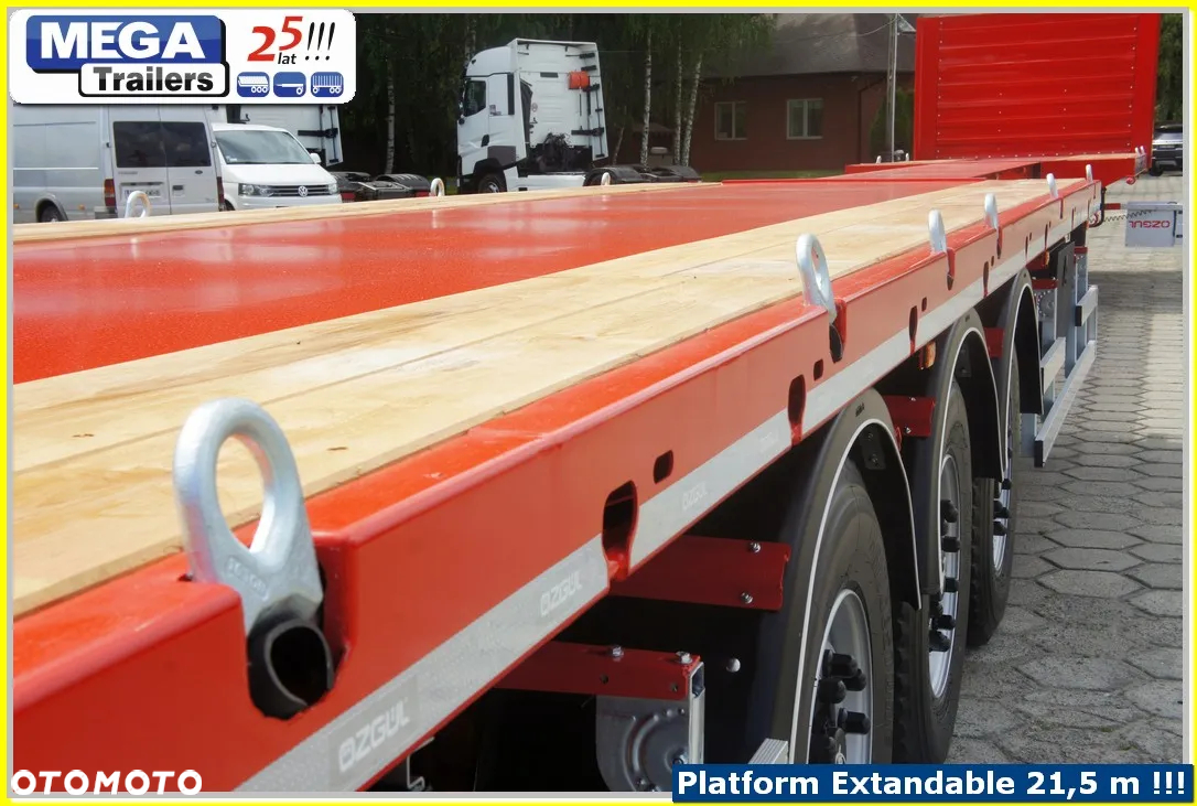 Inny TELEMEGA wysuw 7.50 m, 3 osie, ADR EX3- MEGA Trailers!! - 24