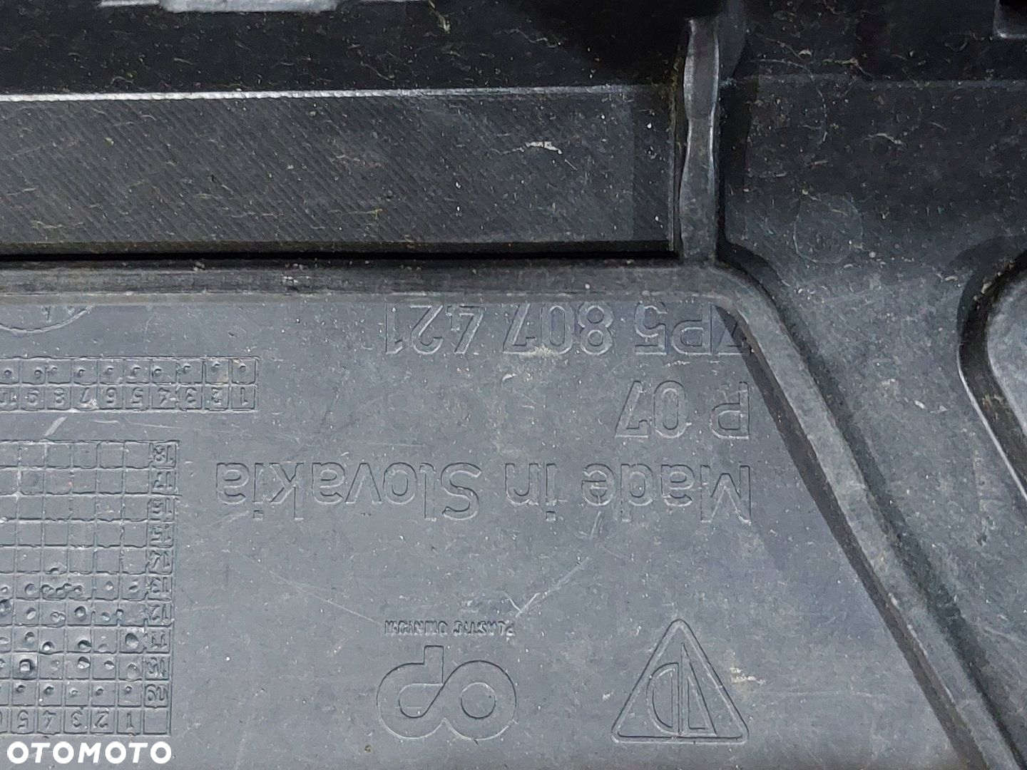 ZDERZAK DYFUZOR TYŁ PORSCHE CAYENNE II 7P5 7P5807421 - 12
