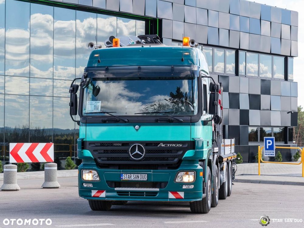 Mercedes-Benz ACTROS 3258 8x4 Palfinger PK 72002 HDS Żuraw Fly Jib - 12