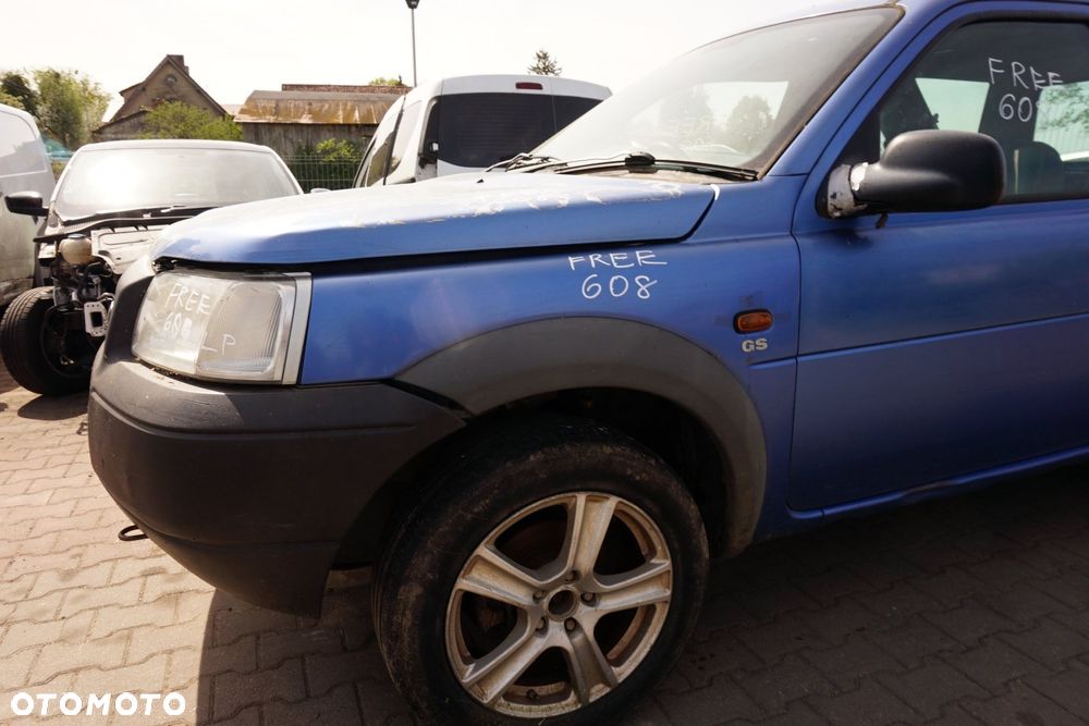 MASKA ZDERZAK BŁOTNIKI LAMPY FREELANDER I L314 608  LAND ROVER 1997-2000 NIEBIESKI PRZÓD KOMPLETNY - 10