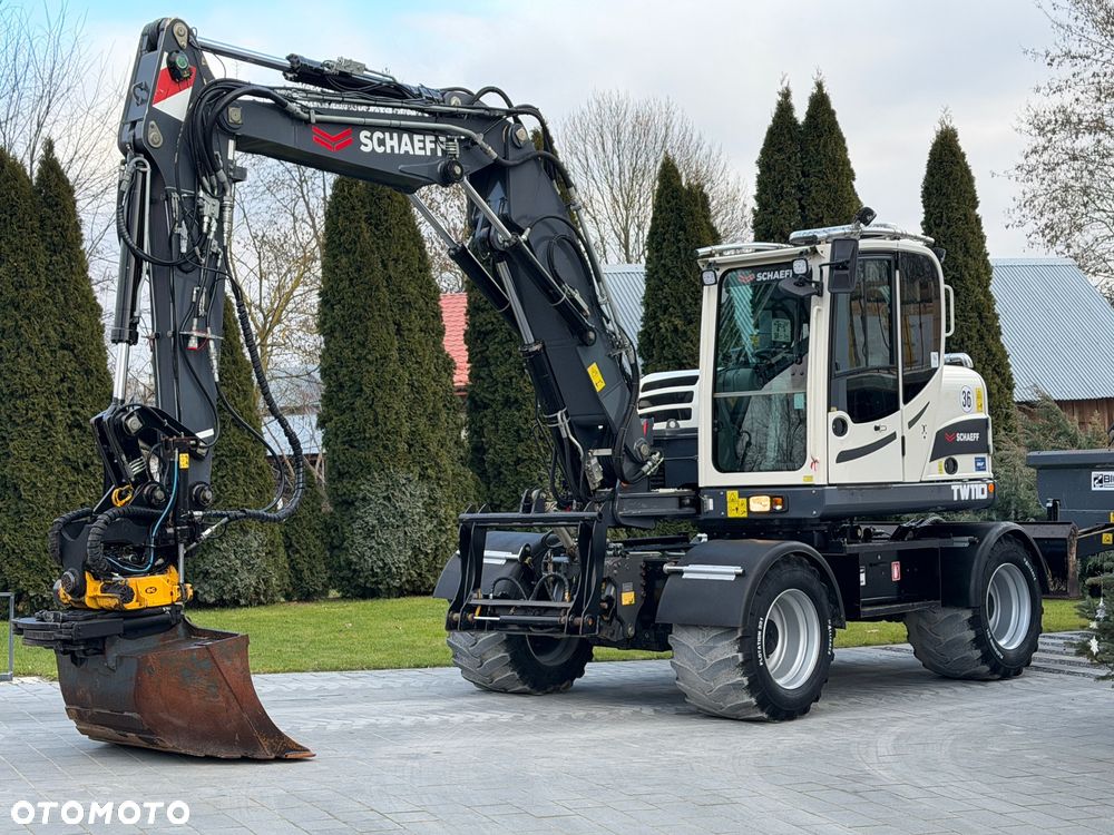 Schaeff TW110!! Terex TW110! Przyczepa! Idealny stan! [koparka kołowa] - 2