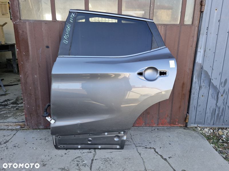 NISSAN QASHQAI II 2 J11 DRZWI LEWY TYŁ TYLNE LEWE - 6