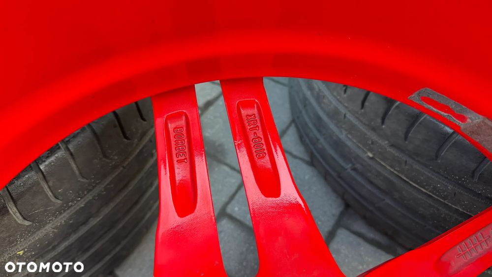 Koła r18 5x120 Borbet 225/40 ET30 8J bmw e46 e36 e39 e60 VW transporter t5 XRT8018 alufelgi KBA49282 - 16