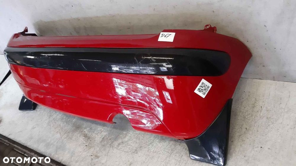 * ZDERZAK TYŁ TYLNY DO CITROEN C3 HB KJH CZERWONY - 3