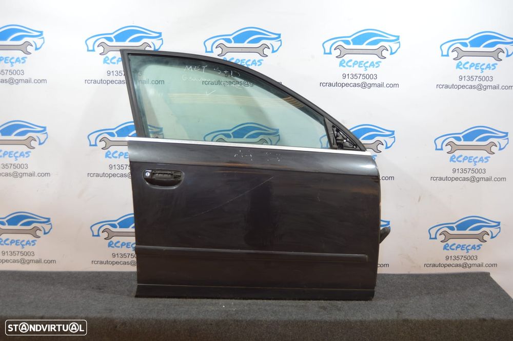 PORTA PORTAS FRENTE FRONTAL DIREITA AUDI A4 B7 SLINE 8E0831052J 8E0831052 FECHO ELEVADOR MOTOR PUXADOR VIDRO RETROVISOR RETROVISORES - 1