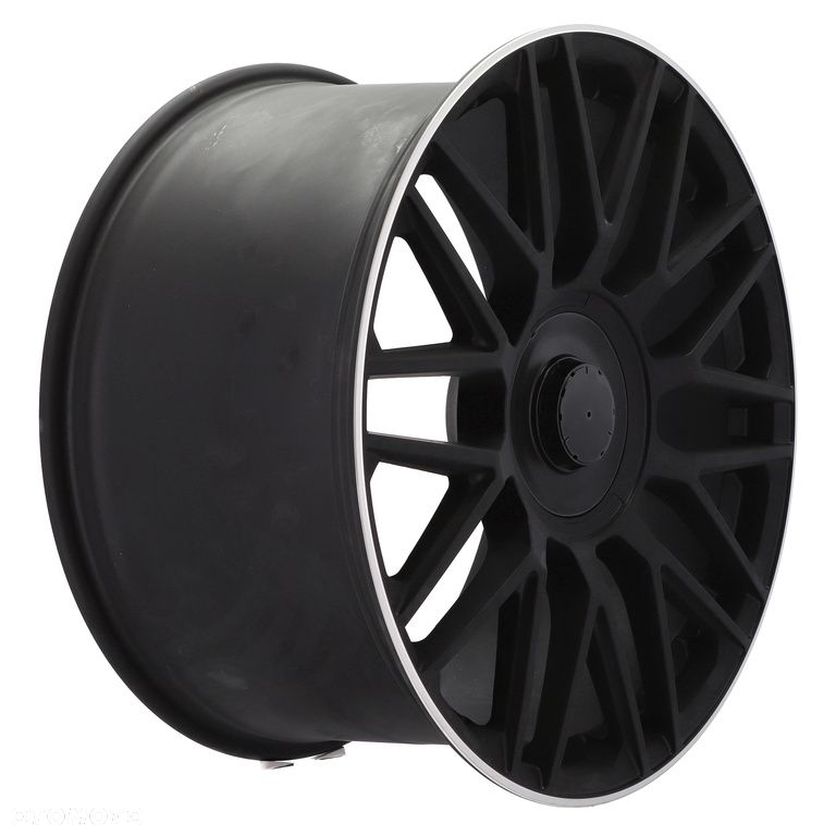 4x Felgi 21x10+11 m.in. do MERCEDES GLE SUV V167 Coupe C167 C292 GLS X167 AMG Czarne - Y0207 - 7