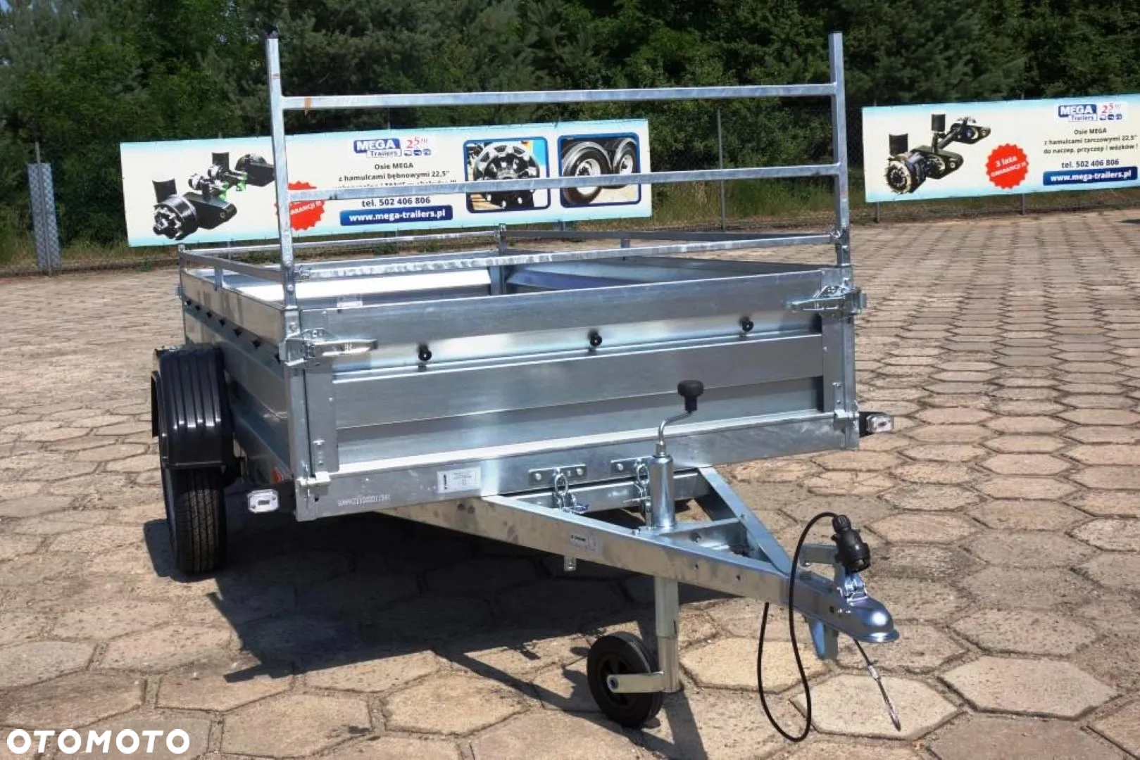 Zaslaw 1 oś, przyczepa prawko B, 750 kg DMC  MOCNA I SOLDNA - 13