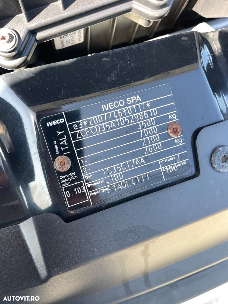 Iveco Daily Doka 6LOCURI  PUNTE DUBLA  BASCULABIL - 35