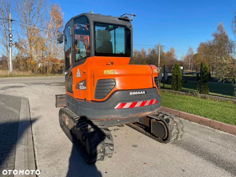 Doosan dx 62r 6250 kg nowe podwozie, 4 łyżki, zero obrys - 6